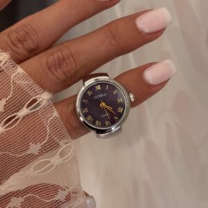 Anillo Reloj Sigillo Following Silver