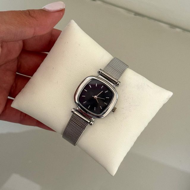 Reloj Vision Silver Black